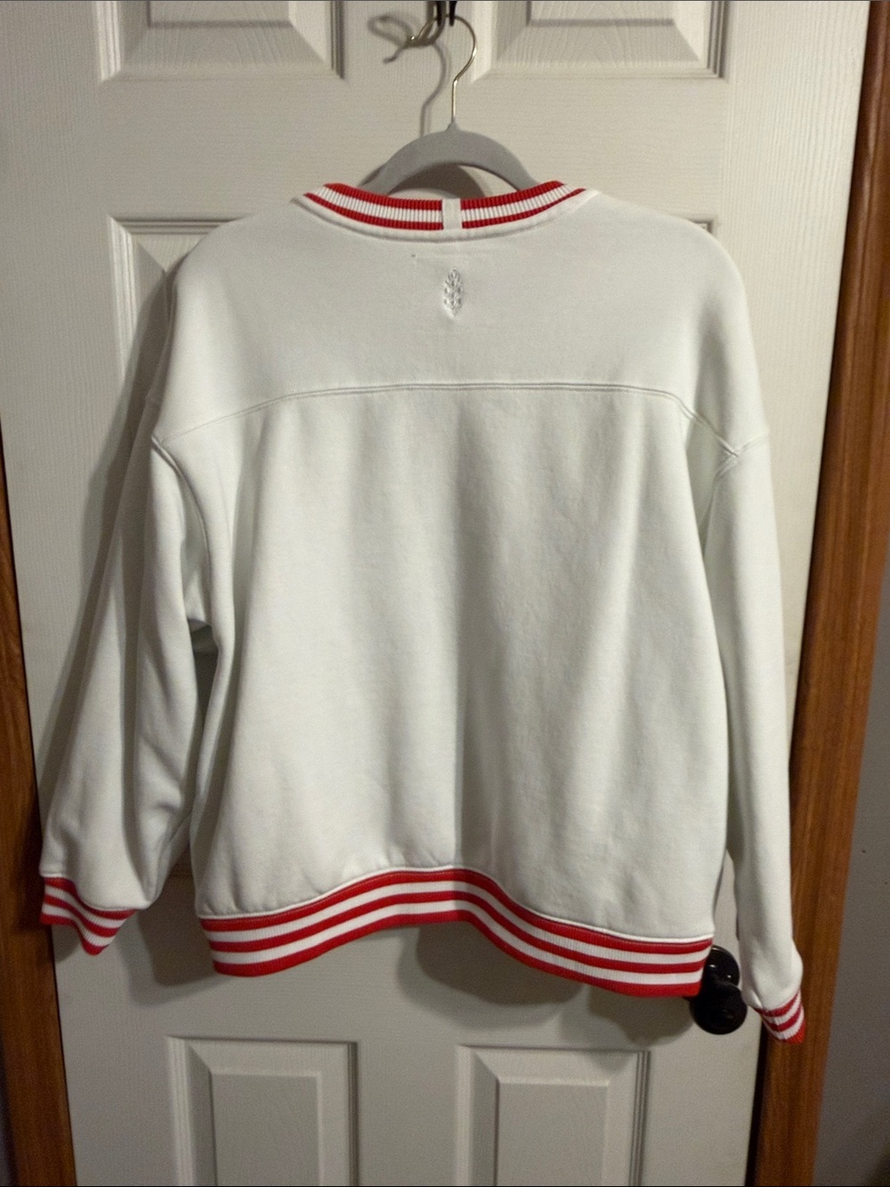 FP Movement by Free People Blue Crewneck Sweatshirt with White Stripes sold out - Picture 6 of 6